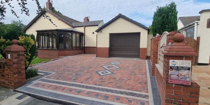 block paved driveway darwen 3