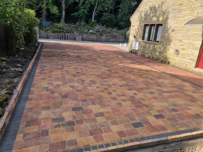 block paved driveway in accrington 10
