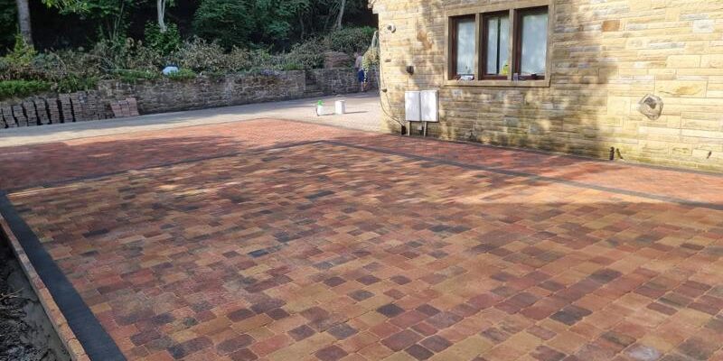block paved driveway in accrington 11