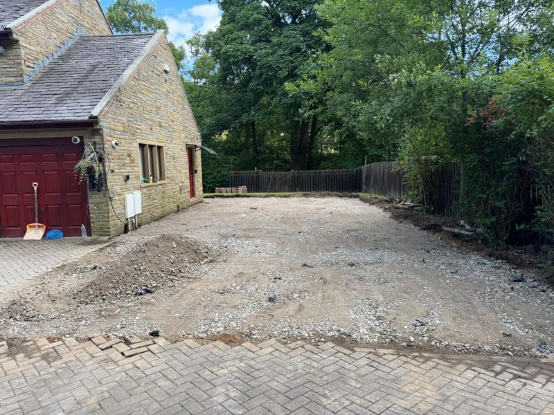 block paved driveway in accrington 23