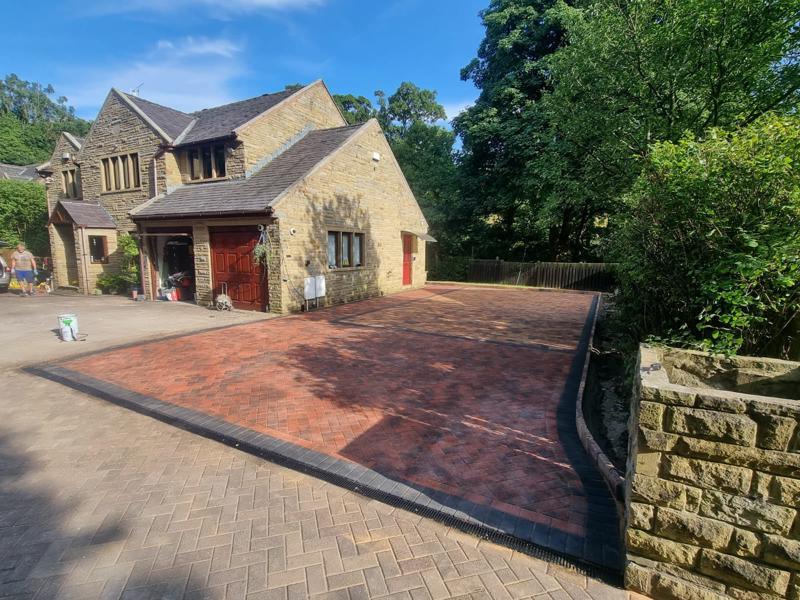 block paved driveway in accrington 5