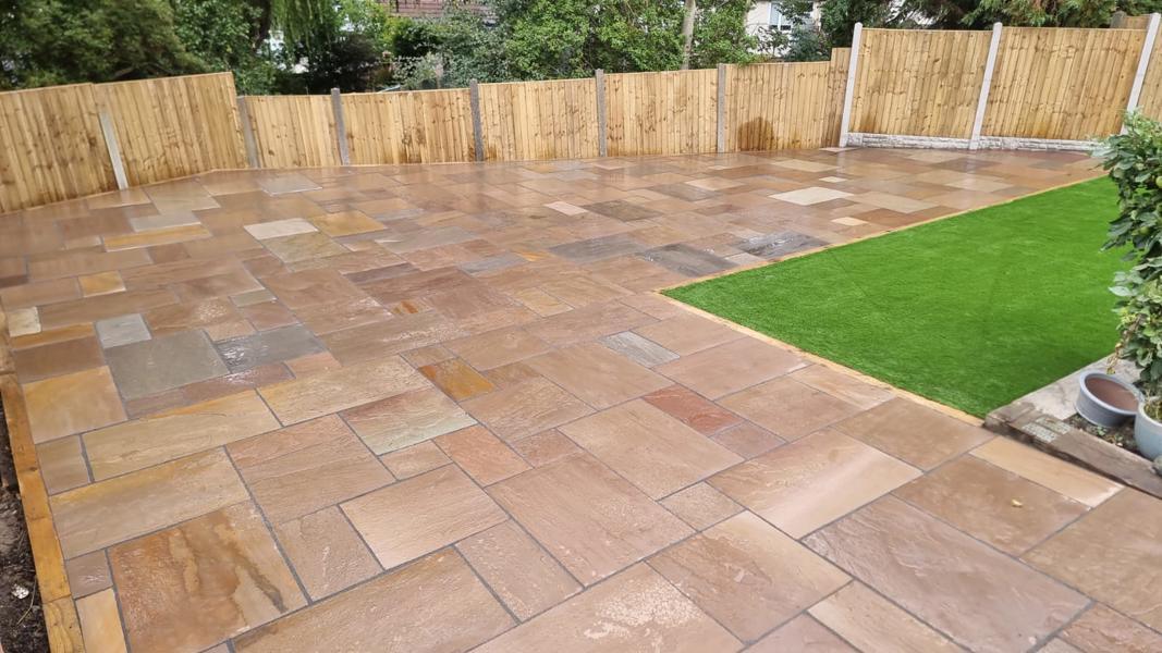 indian sandstone patio in accrington 3 indian sandstone patio in accrington 3